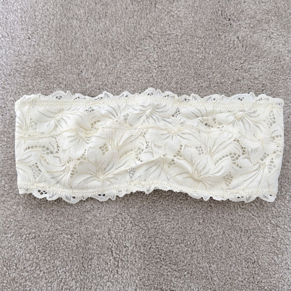 Aerie strapless lace bra